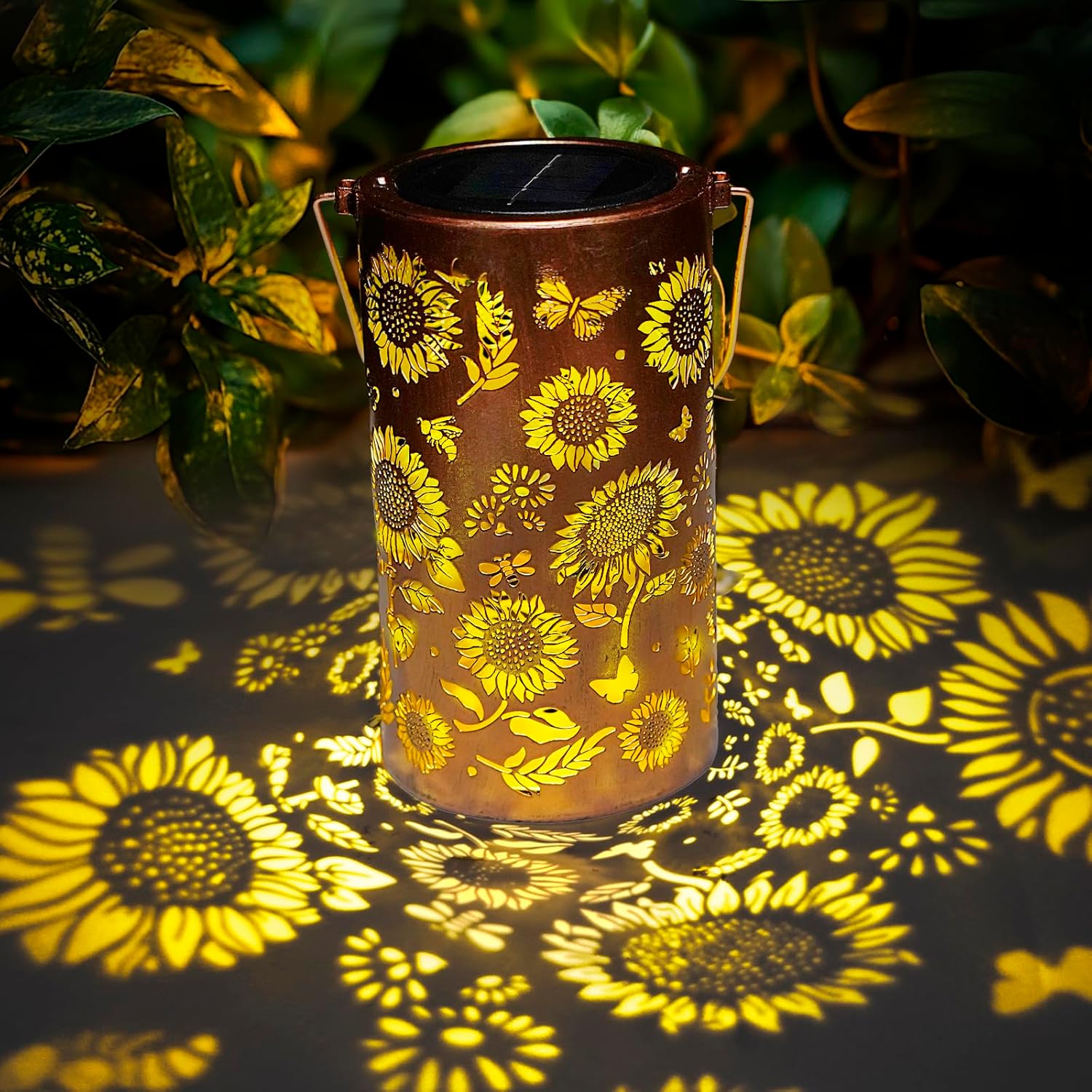 Sunflower Light and Shadow Lig - Solar Garden Light recension och pris