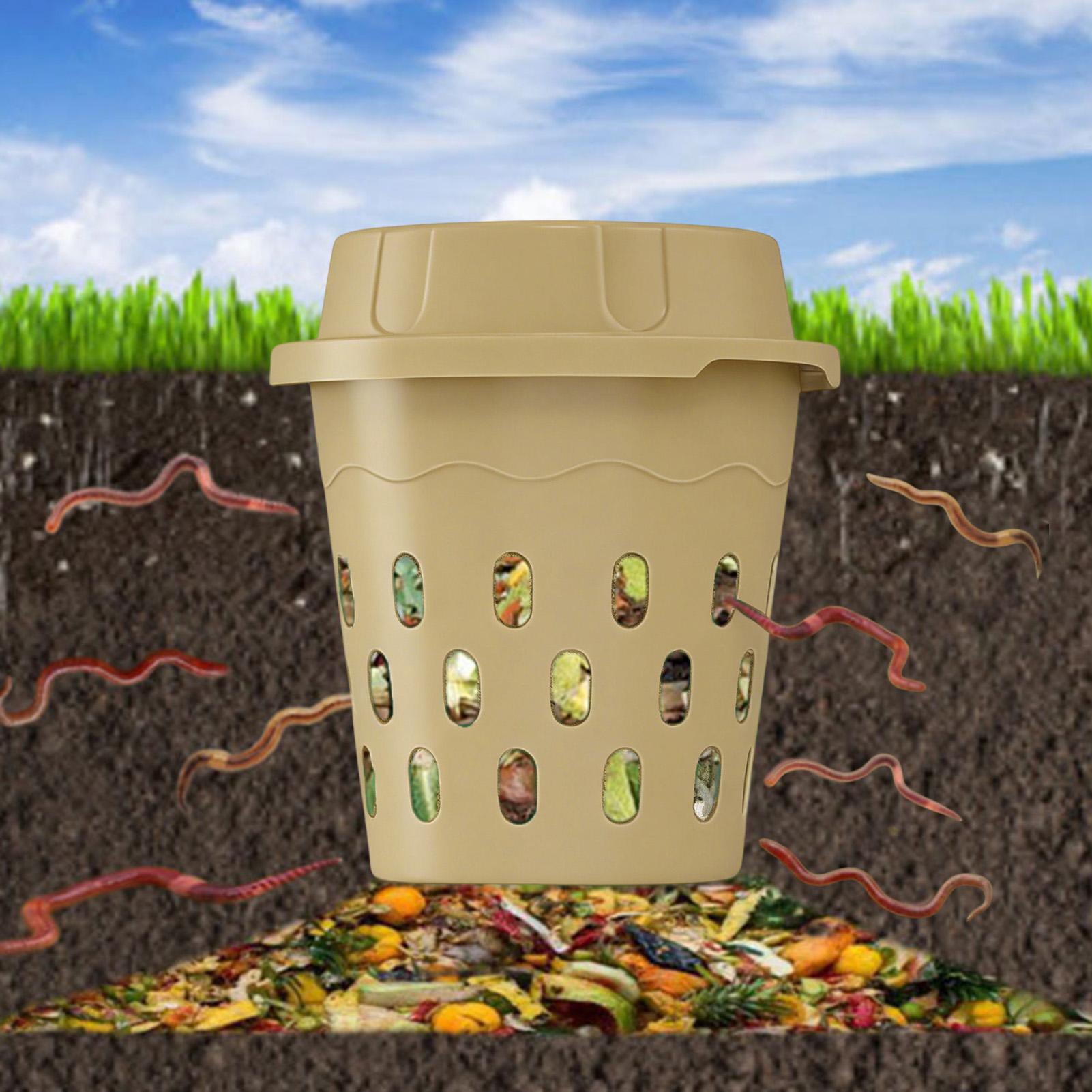 Inground Worm Composter With V - Compost Bin recension och pris