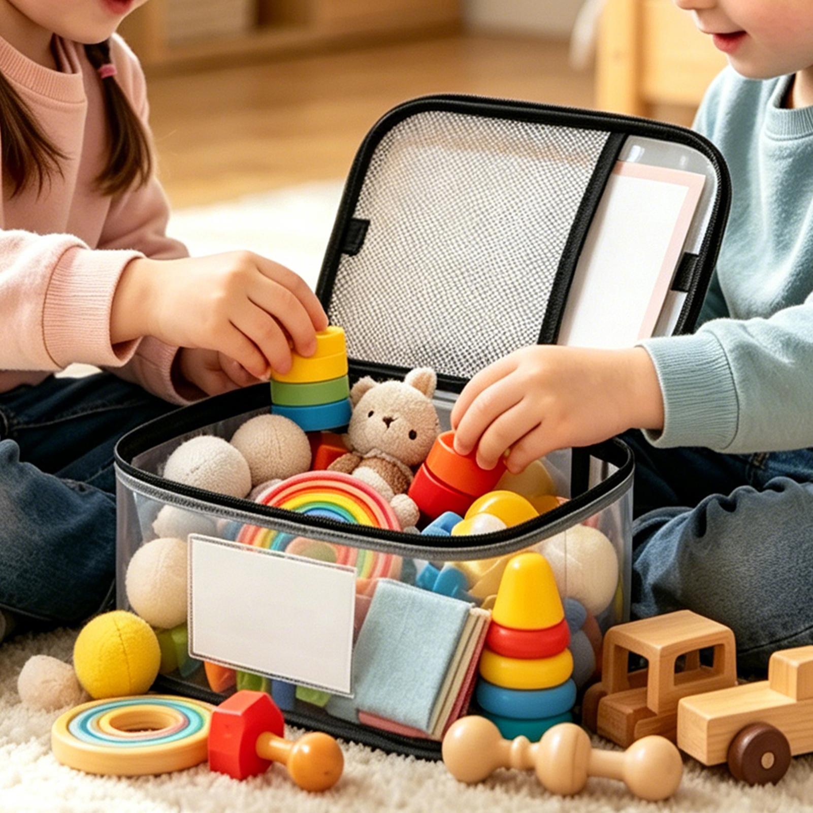Toy Bags For Storage 6 Pieces  - Reusable Bag recension och pris