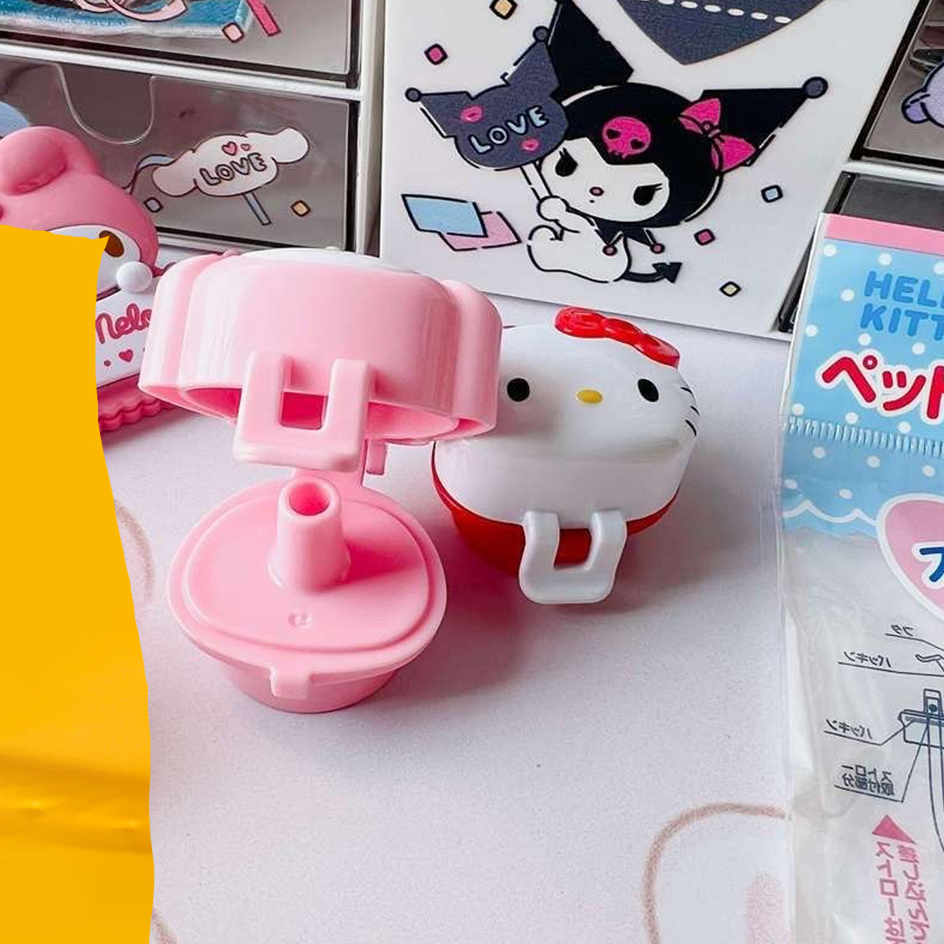 Hello Kitty & My Melody Reusab - Reusable Straw recension och pris