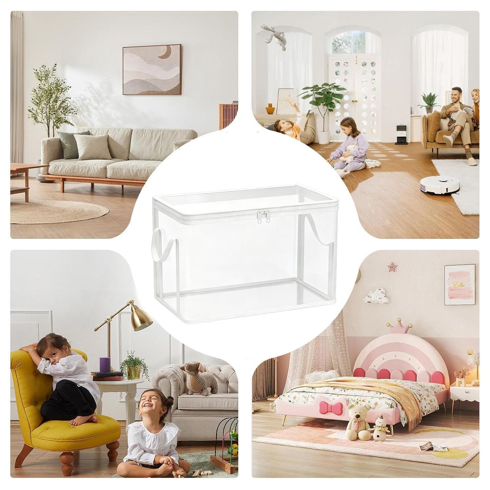 Toy Storage Bag Transparent Or - Reusable Bag recension och pris
