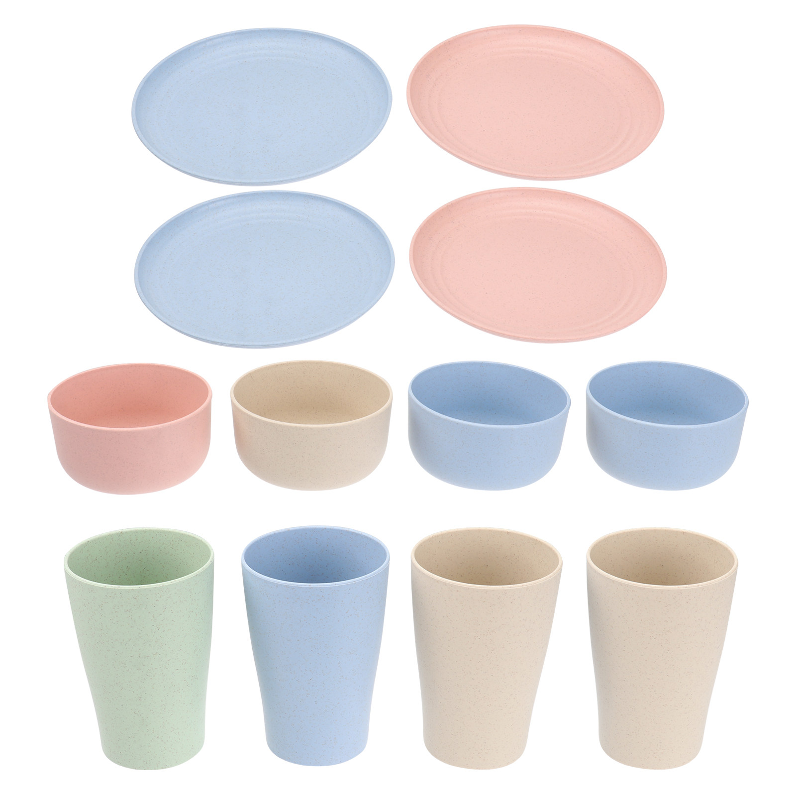 4Sets Premium Wheat Straw Tabl - Reusable Straw recension och pris