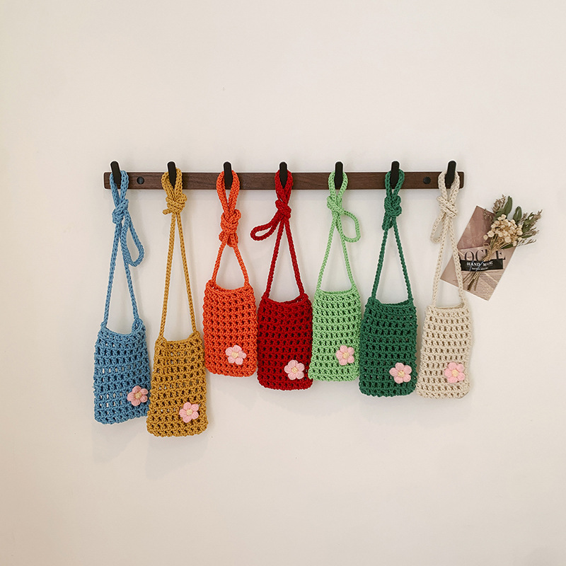 1pcs New Hollow Knitting Multi - Reusable Bag recension och pris