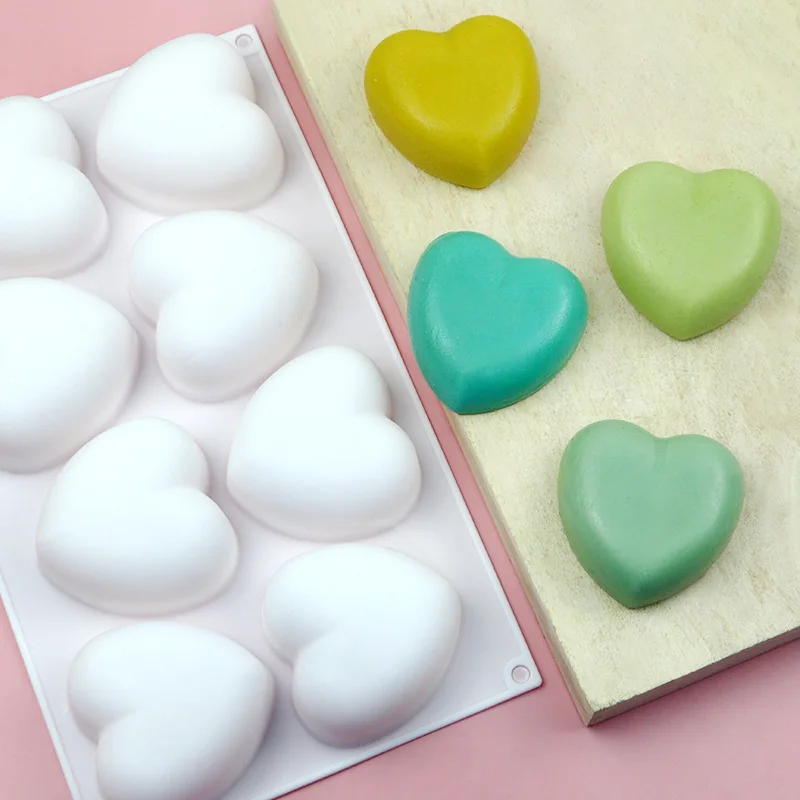 Love Heart Silicone Soap Mold  - Eco Soap recension och pris