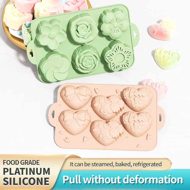 Silicone Soap Mold,Heart Flowe - Eco Soap recension och pris