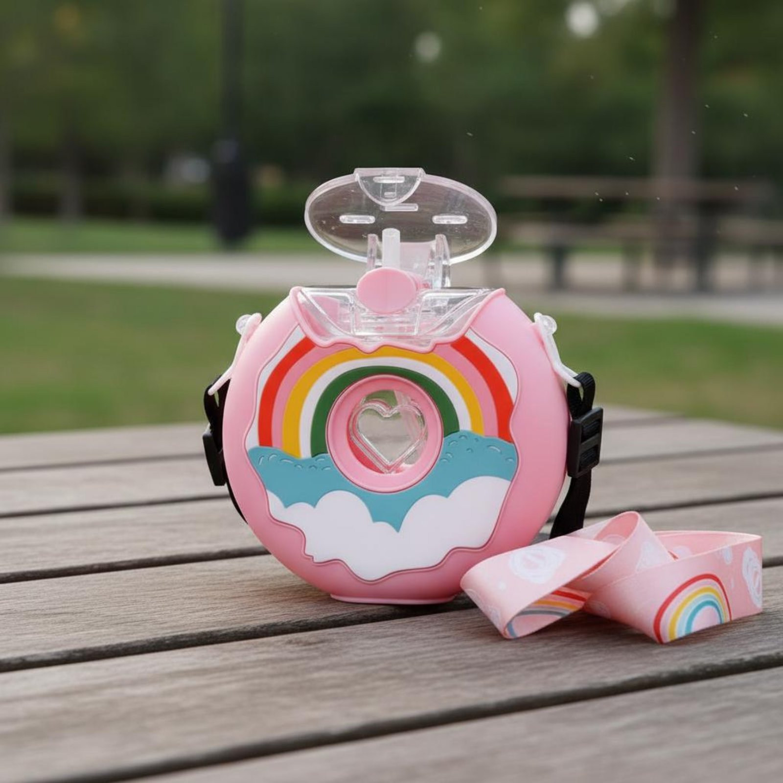 Donut Water Bottle Leak-Resist - Reusable Bottle recension och pris